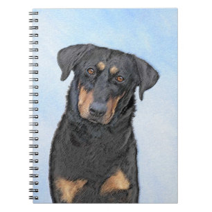 Carnet Peinture de Beauceron - Cute Original Chien Art