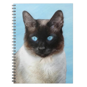 Carnet Peinture de chats de Siamese - Cute Original Cat A