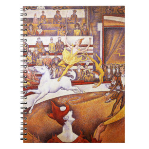 Carnet Peinture de cirque par Georges Seurat