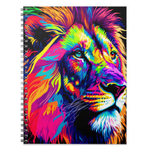 Carnet Peinture de portrait de Lion