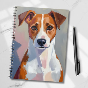 Carnet Peinture de Terrier Jack Russell Chien Animal de C