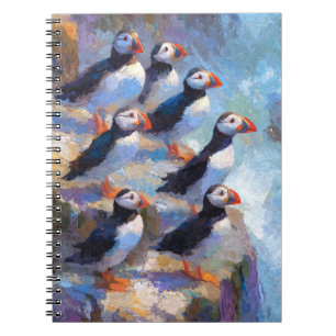 Carnet Peinture des falaises côtières - Rassemblement de 