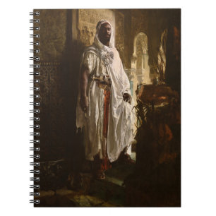 Carnet Peinture en chef maure africaine Portrait
