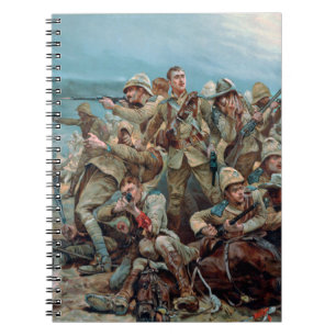 Carnet Peinture historique britannique de guerre des Boer