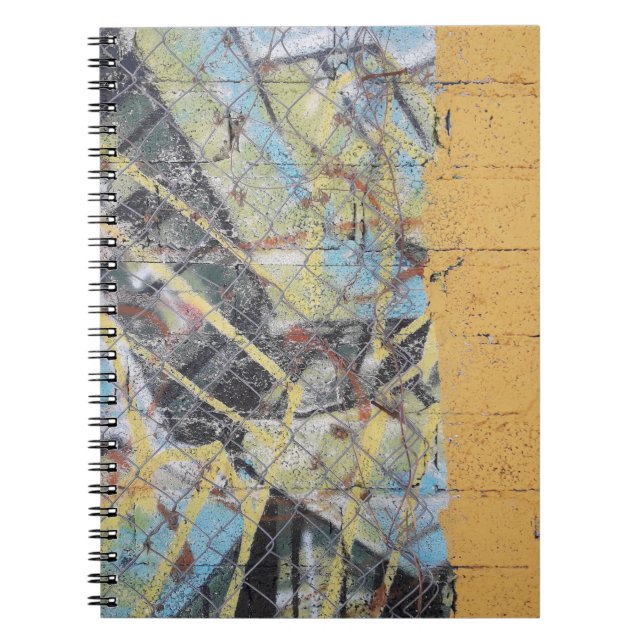 Carnet Peinture murale multicolore (Devant)