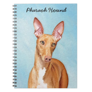 Carnet Peinture Pharaon Hound - Cute Original Chien Art
