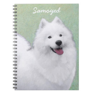 Carnet Peinture Samoyed - Cute Original Chien Art