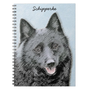Carnet Peinture Schipperke - Cute Original Chien Art