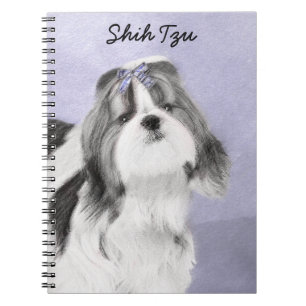 Carnet Peinture Shih Tzu - Cute Original Chien Art