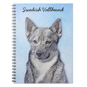 Carnet Peinture Suédoise Vallhund - Cute Original Chien A