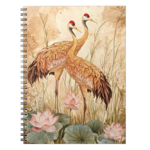Carnet Peinture traditionnelle chinoise de style "fleurs