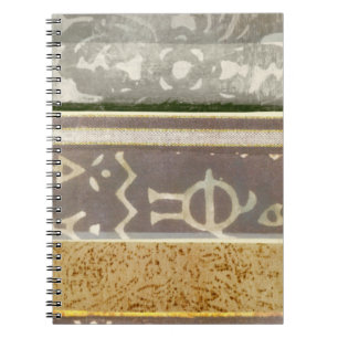 Carnet Peinture tribale contemporaine de motif