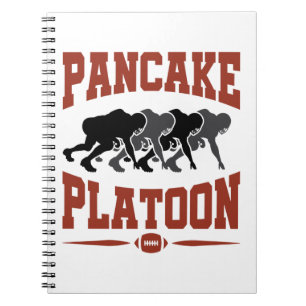 Carnet Peloton de football américain offensif