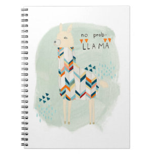 Carnet Peloton de lama - aucun Prob-lama