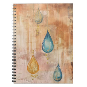Carnet Pendants suspendus dans un style artistique rappel