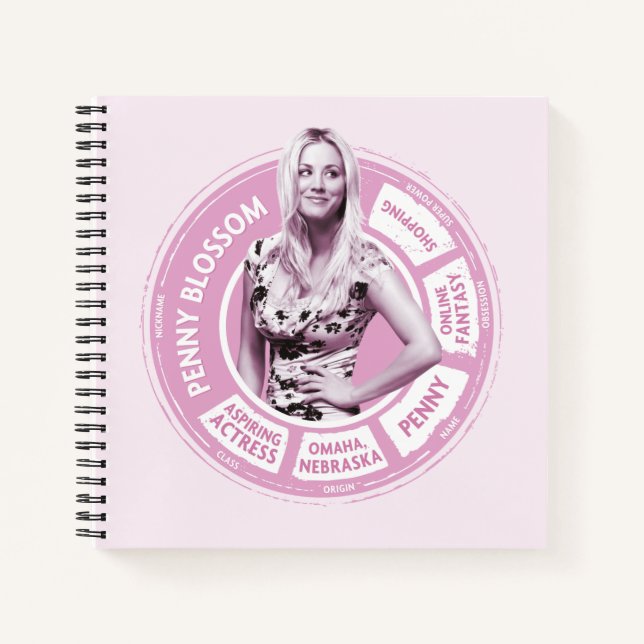 Carnet Penny Blossom Info Graphique (Devant)