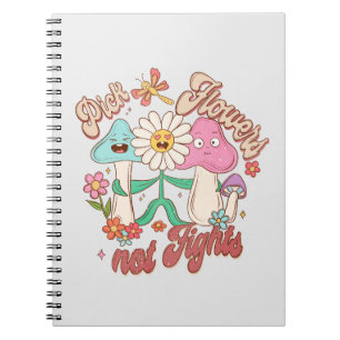 Carnet Pensée Positive - Des Fleurs De Choix, Pas Des Com