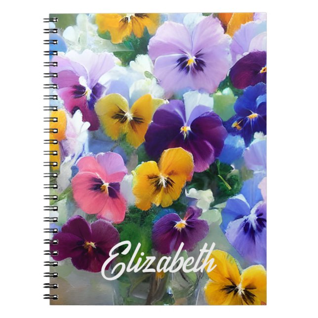 Carnet Pensées Colorées  (Devant)