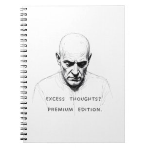 Carnet Pensées Excessives ? Édition Premium