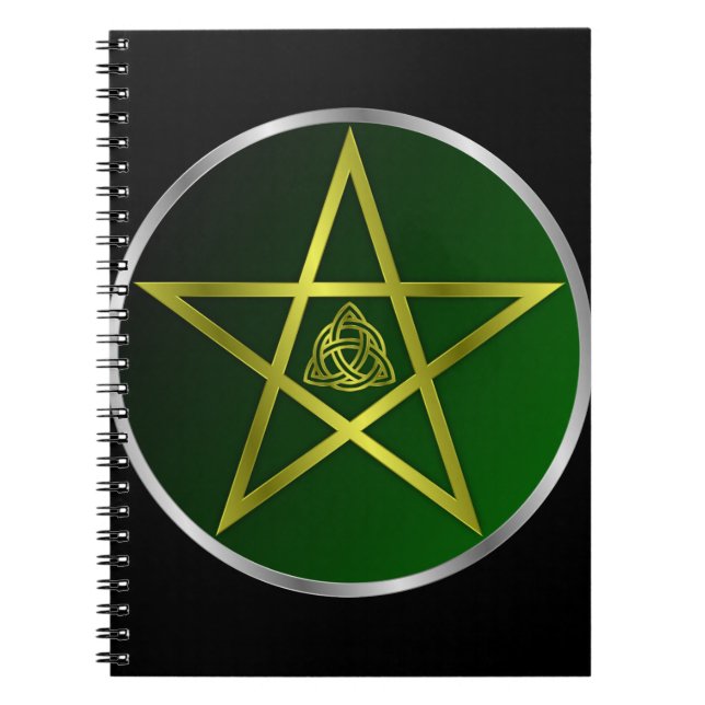 Carnet Pentacle or (Devant)