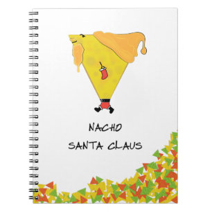 Carnet Père Noël Nacho avec chips