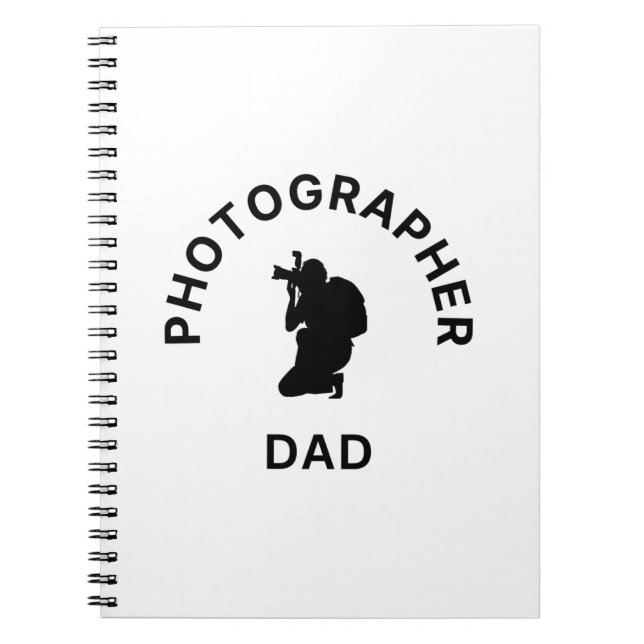 Carnet Père photographe (Devant)