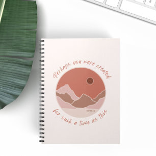 Carnet Perhaps You Were Created Blush Pink Christian