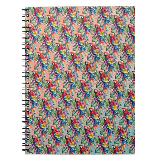 Carnet Perroquet (Devant)