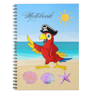 Carnet Perroquet sur la Plage
