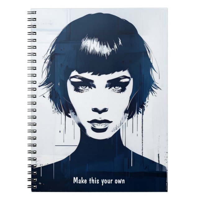 Carnet PERSONALIZE Portrait Stay Focused | Notebook (Devant)