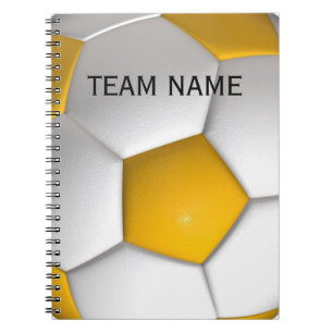 Carnet Personalized Custom Football