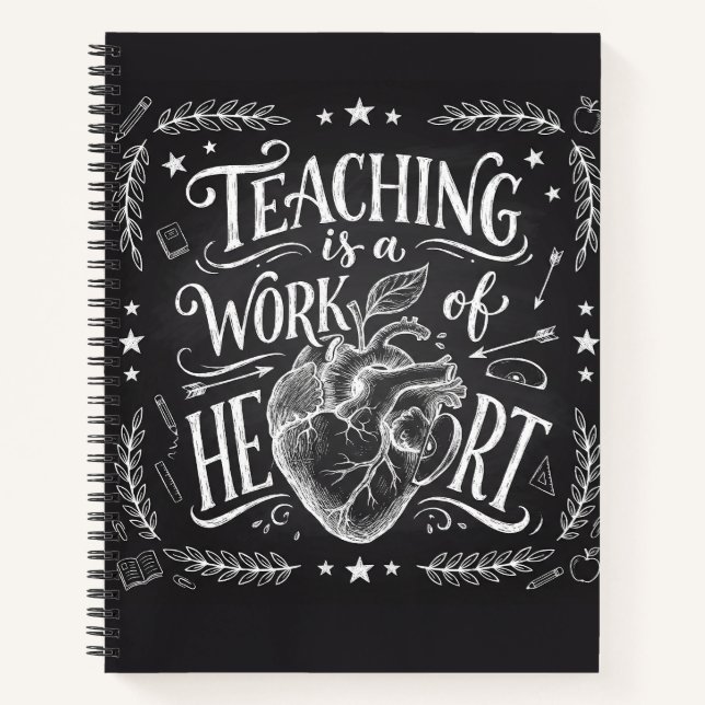 Carnet Personalized Deluxe Teacher Lesson Plan Notebook (Devant)