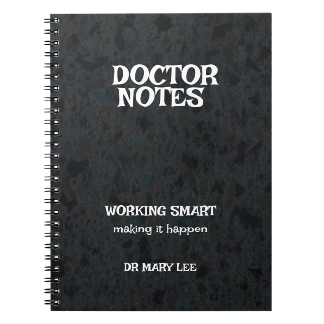 Carnet Personalized Doctor (Devant)