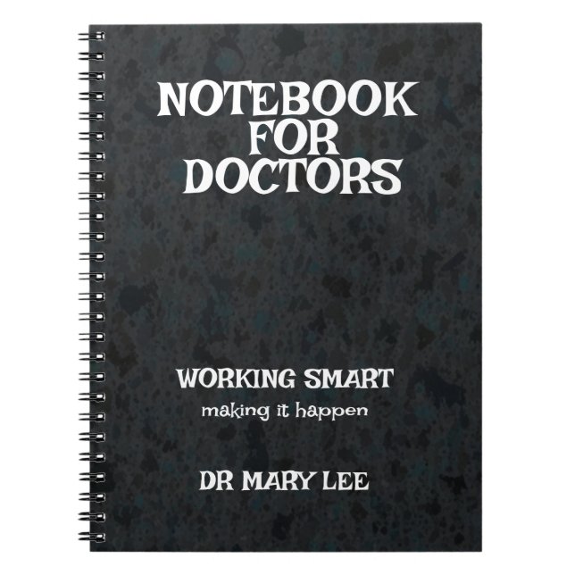 Carnet Personalized Doctor (Devant)