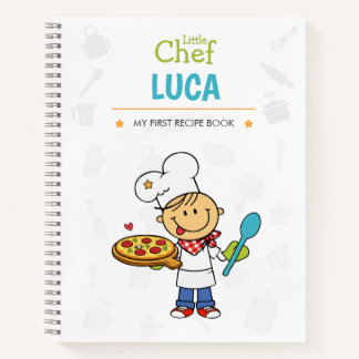 Carnet Personalized Kids Recipe Book