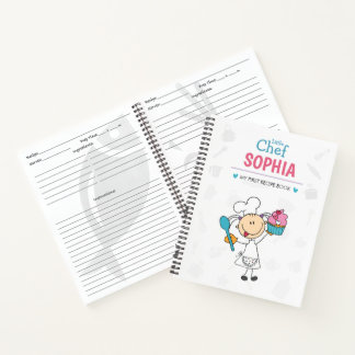 Carnet Personalized Kids Recipe Notebook – Little Chef