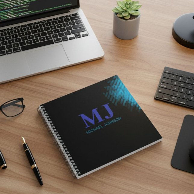 Carnet Personalized Notebook for Men, Executive Gift (Créateur téléchargé)