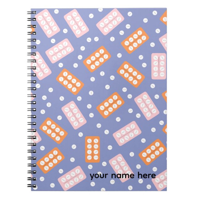 Carnet Personalized Pharmacy Tech Notebook (Devant)