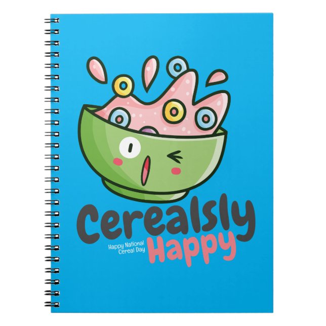 Carnet Personnalisable Cerealsly Happy (Devant)