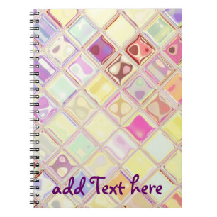 Carnet personnalisable de modèle de WWB