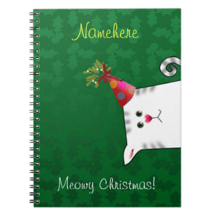 Carnet Personnalisable : Houx de Noël d'Alfie