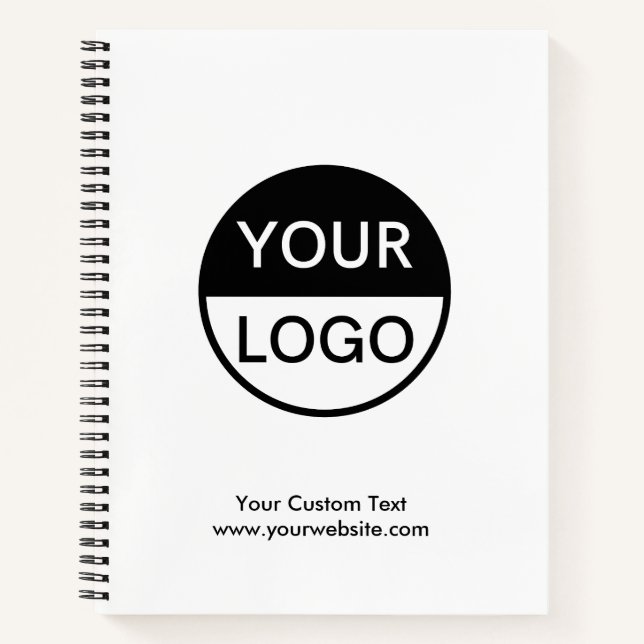 Carnet Personnalisé Avec Logo De L'Entreprise (Devant)