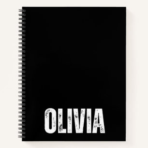 Carnet personnalisé avec Olivia