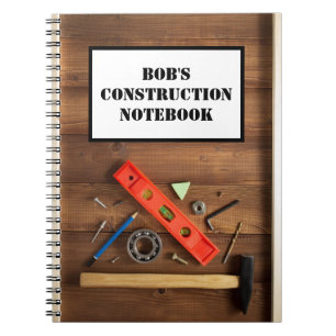 Carnet personnalisé de construction