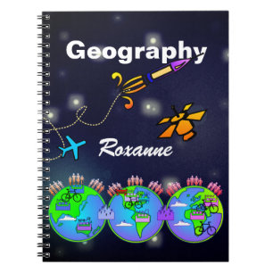Carnet personnalisé de géographie