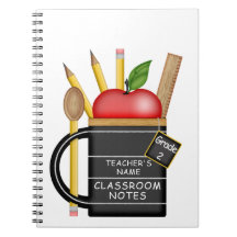 Carnet personnalisé de la confiture de pomme de l'