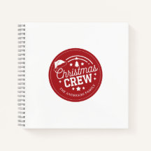 Personnalisé do-it-yourself Noël Crew rouge