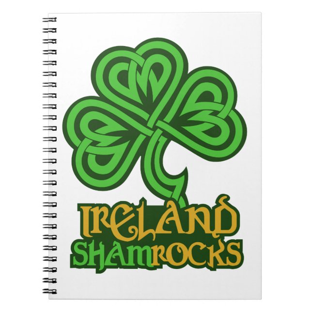 Carnet personnalisé irlandais (Devant)