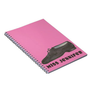 Carnet Personnalisé Jazz Chaussure Danse Enseignant Consi