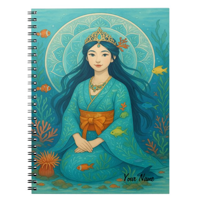 Carnet Personnalisé Nom de la fille mignonne Japonaise Me (Devant)